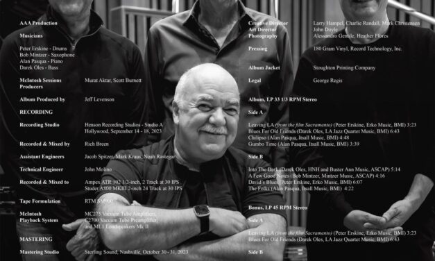 McIntosh Releases Sessions Volume 1