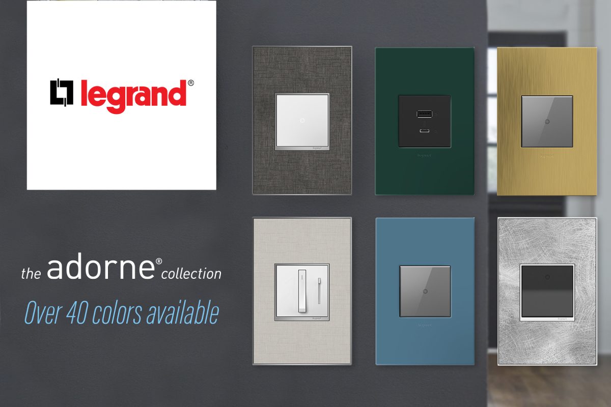 Adorne wallplate collage cedia expo product showcase