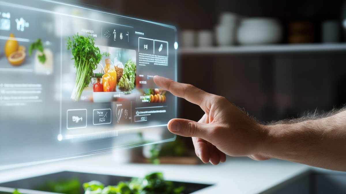 Cutting edge kitchen interface with culinary options cleerline connectivity