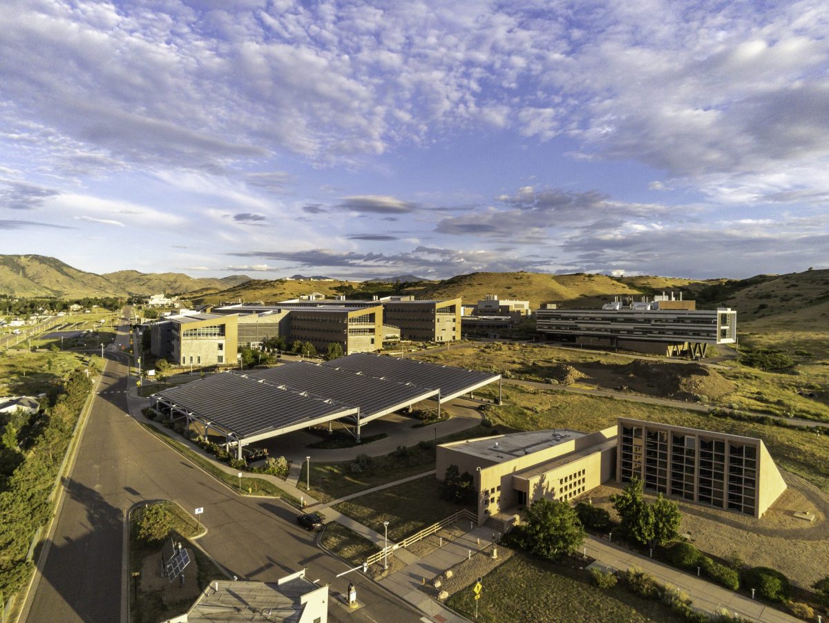 Nrel south table mesa campus aerial view from the east entrance Transforming energy