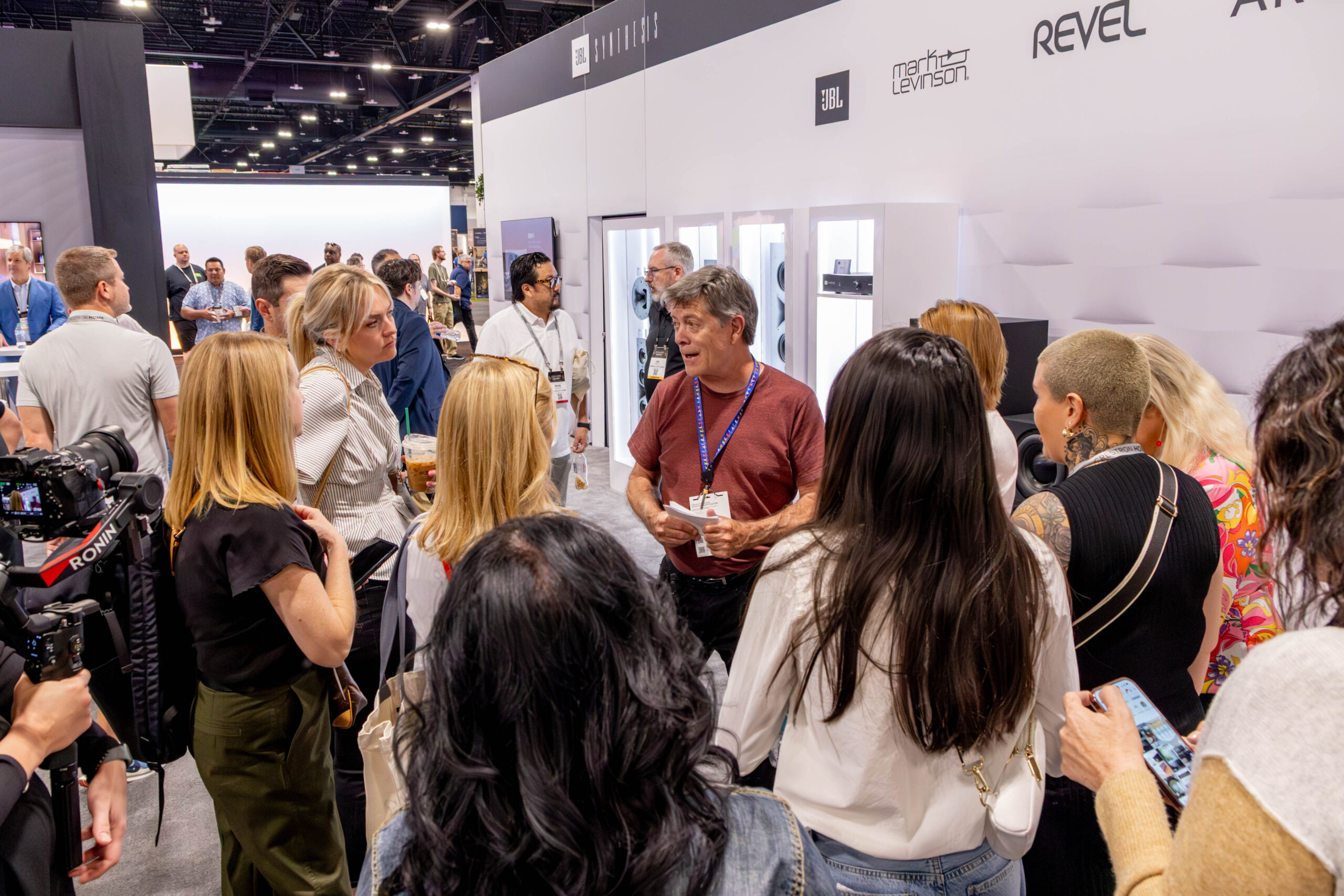 Technology designer magazine day of discovery booth tour crowd day of discovery 2025