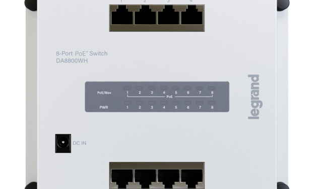 On-Q Introduces High-Power 8-Port PoE+ Network Switch