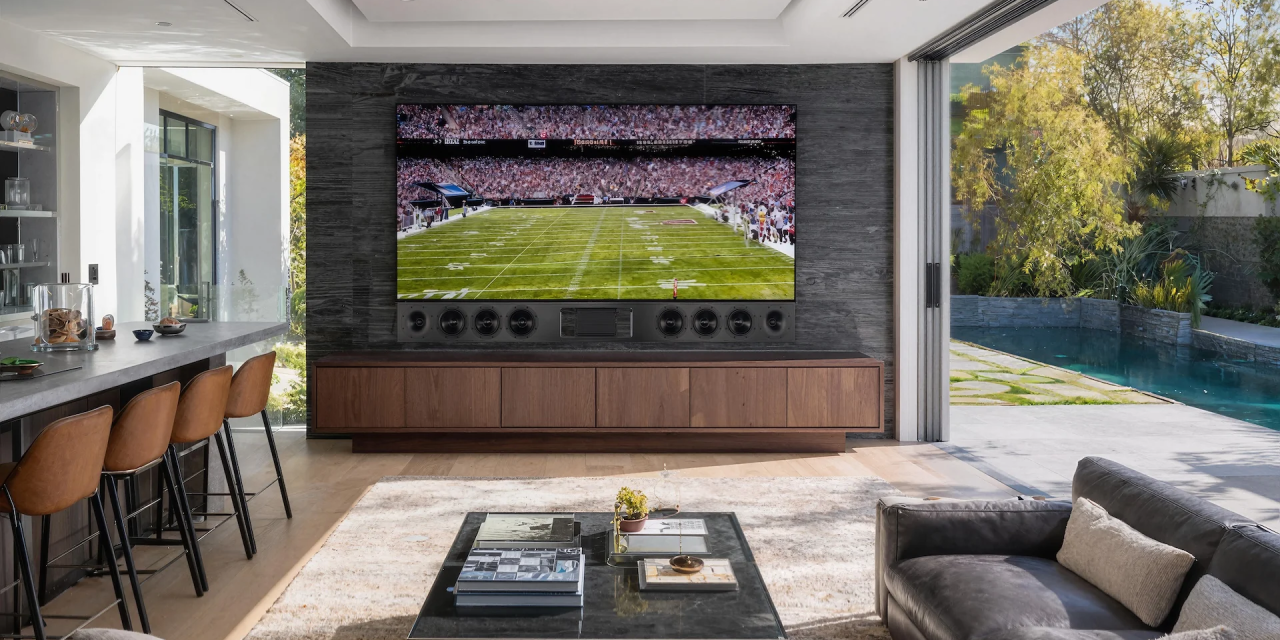 Sonance Introduces the SBXL-100: An 82″ Powered Soundbar for Big Screen TVs
