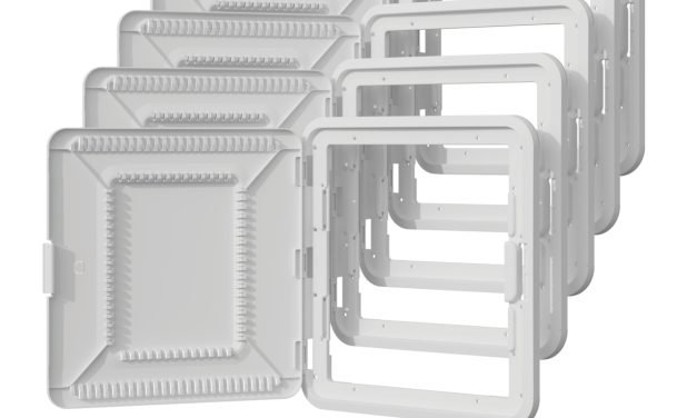 On-Q Expands 15-Inch Enclosure Line with New Standard Trim Hinged Cover