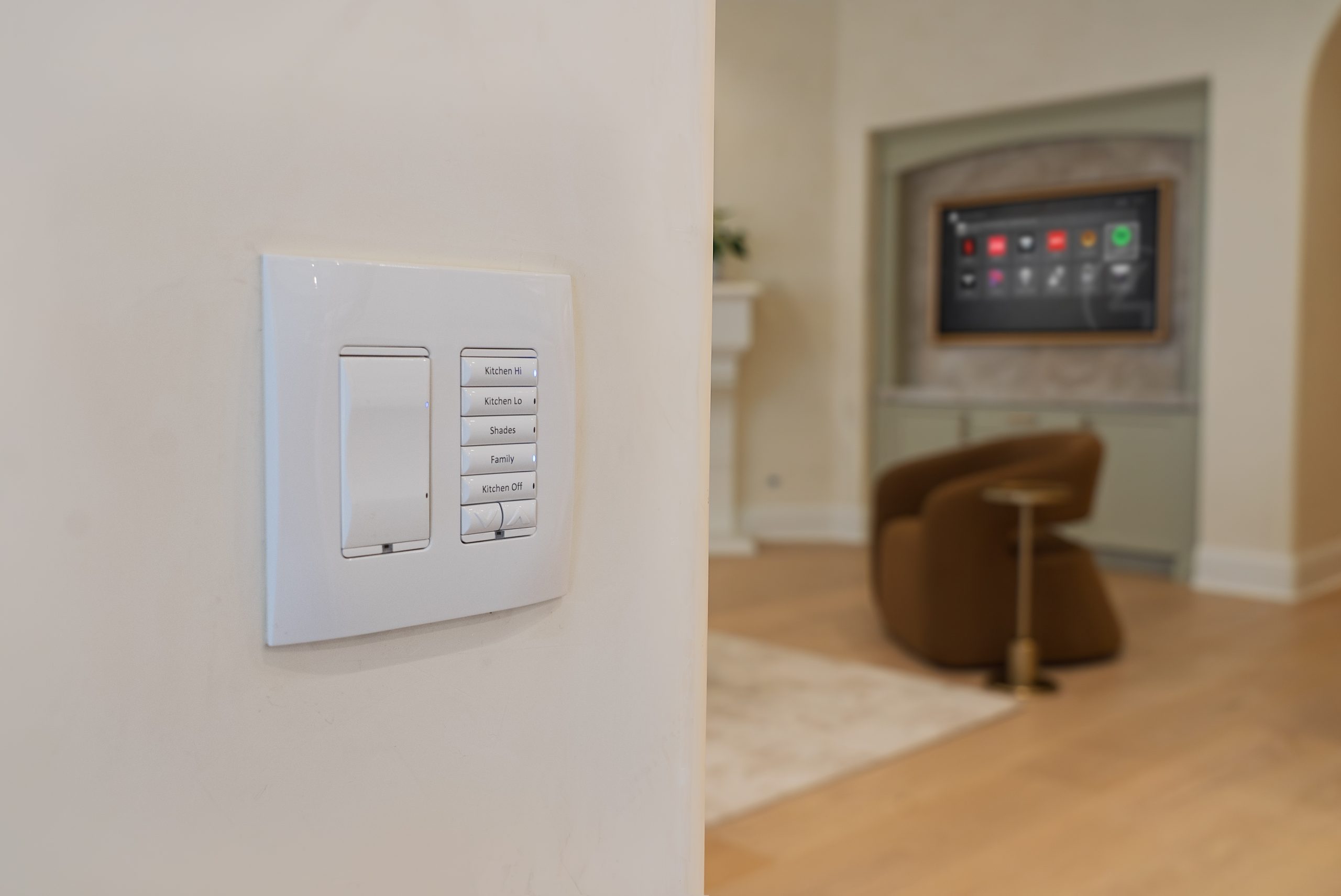 Control4 keypad in modern home control4 keypad in modern home newport coast residence with advanced smart home systems