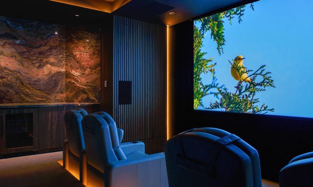 Blue Rocket Solutions Installs Canada’s First L-Acoustics Home Theatre Sound System in The Muskokas