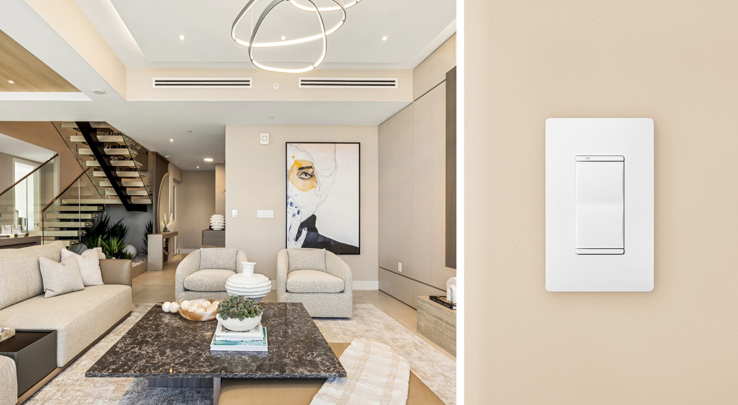 The savant ge preseo keypad host using ai technology in a home savant keypad host small 2026 technology designer magazine performance home award winners