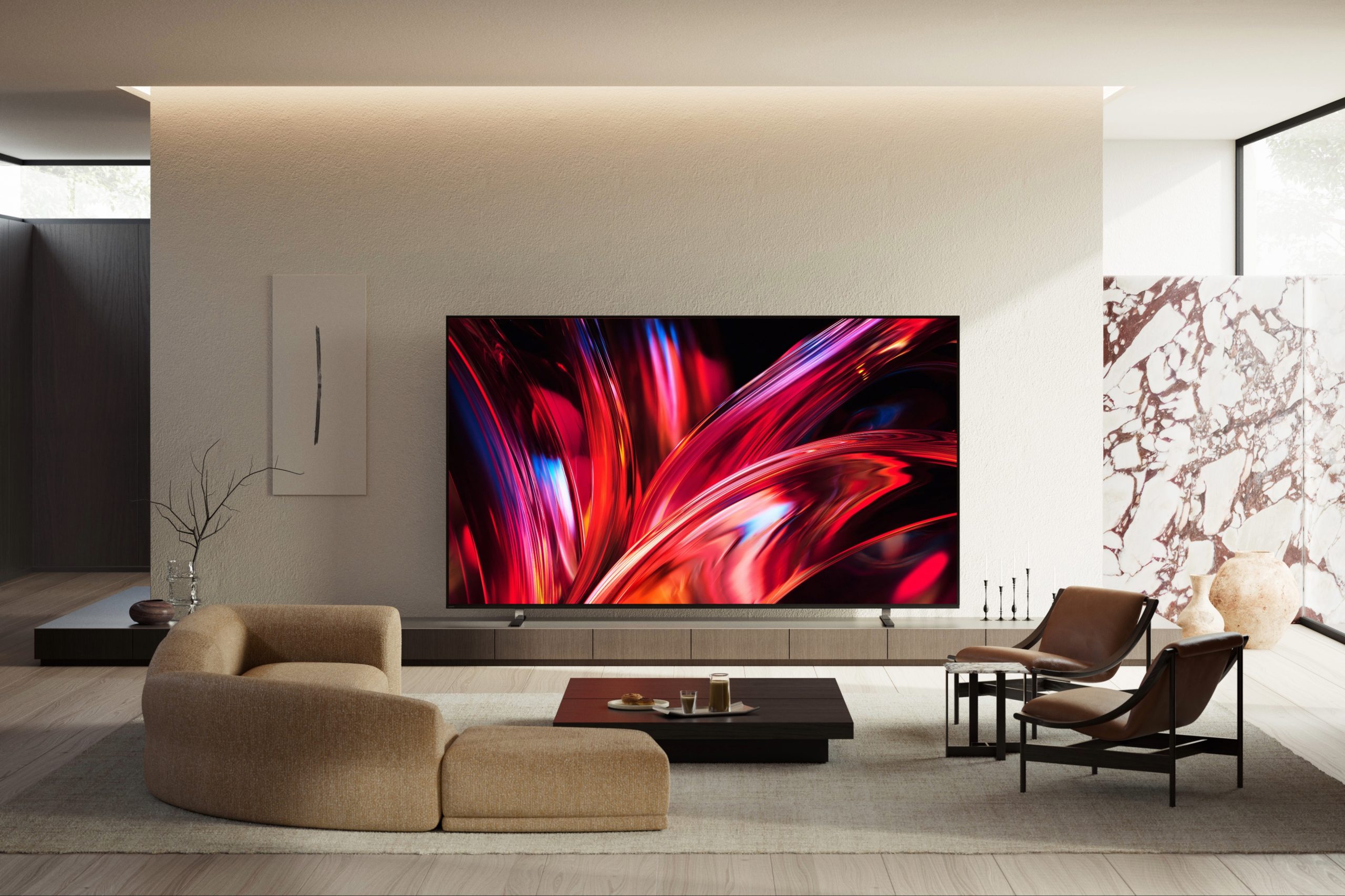 Sony bravia rgb tiv in a gorgeous great room sony bravia 9 ii 9ii 115 motif 2026 technology designer magazine performance home award winners